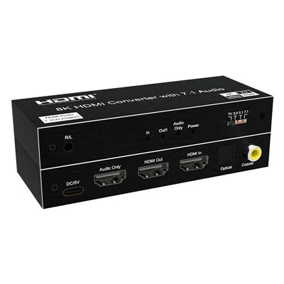 ממיר שמע 8K HDMI – מחלץ שמע 8K@60Hz